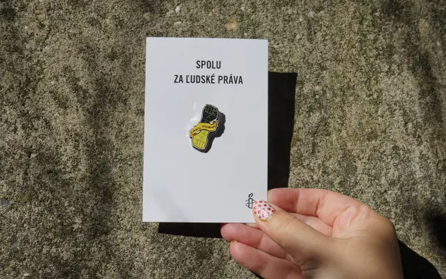 Odznak spoločne za ľudské práva