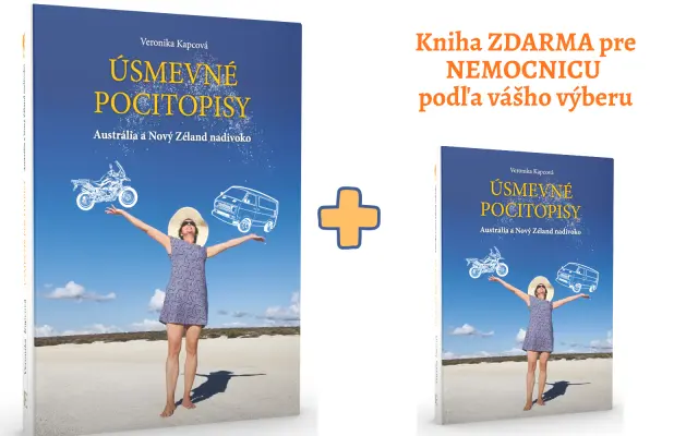 Kniha + Kniha ZDARMA pre nemocnicu podľa vášho výberu