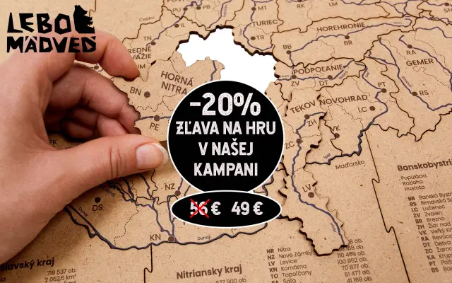 Mapucle Slovensko regióny + Magazín Rekordník
