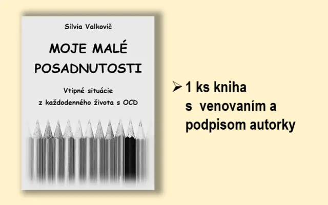 1 ks kniha s venovaním a podpisom autorky